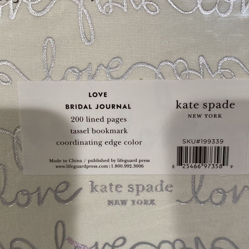 NWT Kate Spade ♠️ Love journal - Picture 4 of 5